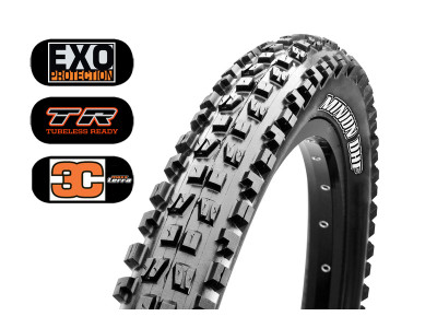 Maxxis Minion DHF 27.5x2.30" EXO 3C MaxxTerra tire, TR, kevlar