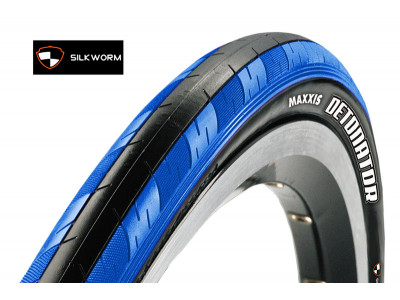 Maxxis tire Detonator 700x23 kevlar 60TPI black / blue
