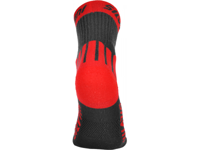 SILVINI Vallonga winter socks gray-red
