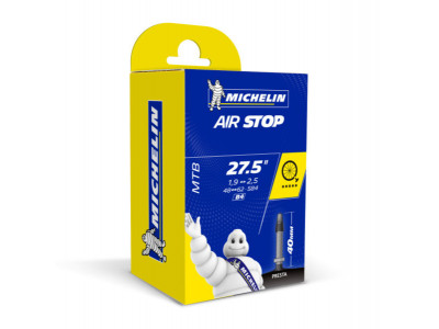 Michelin airstop tube 27.5x1.90-2.50&quot; FV40 (unpackaged)