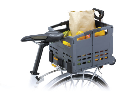 Topeak TROLLEY TOTE FOLDING BASKET mobile carrier crate