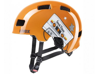 uvex HLMT 4 children&#39;s helmet orange tape 2020