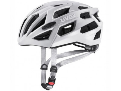 uvex Race 7 helmet silver mat white 2020