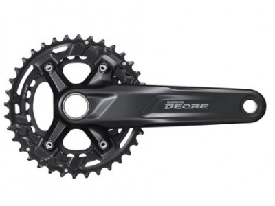 Shimano Deore FC-M4100-B2 center 175 mm, 2x10sp., 36/26z., two-piece without bearings, black