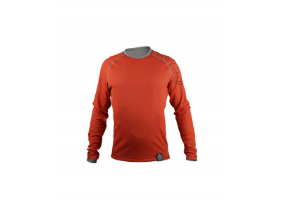 Polaris Switch Baselayer jersey, reversible, grey/orange