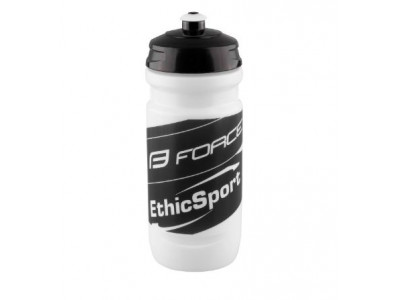 FORCE Ethic Sportflasche 0,6 l, weiß/schwarz 