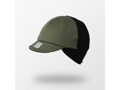 Sportowa czapka pod kask HELMET LINER w kolorze khaki/czarnym