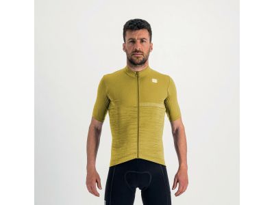 Żółta koszulka rowerowa Sportful Giara