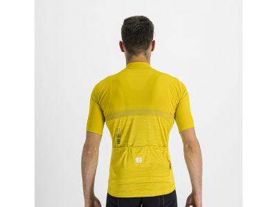 Żółta koszulka rowerowa Sportful Giara