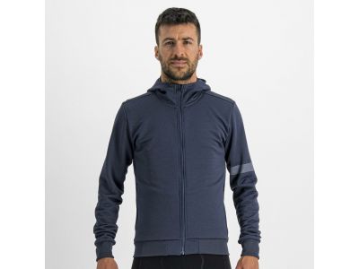 Sportful Giara cycling hoodie blue