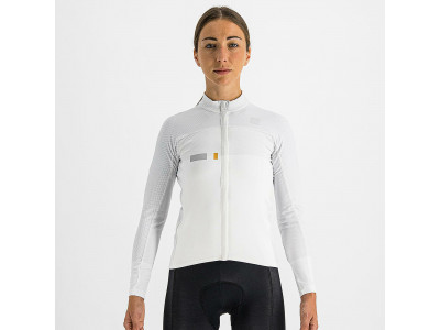 Biała koszulka rowerowa damska Sportful BODYFIT PRO THERMAL