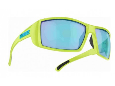 Bliz Drift glasses Lime Green Smoke / Blue Multi Cat.3
