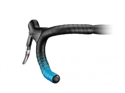 CICLOVATION Leather Touch Fusion Lenkerband, schwarz/blau