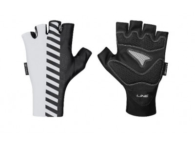 Force Line gloves short white / black
