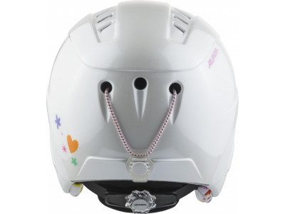 ALPINA CARAT white-deco children&#39;s ski helmet