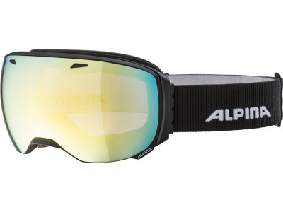 Alpina lyžiarske okuliare BIG HORN QVM čierne matné, QVM gold sph