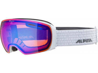 Alpina lyžařské brýle GRANBY HM bílé, HM blue sph
