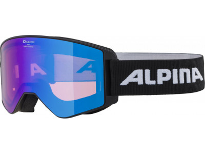 ALPINA lyžiarske okuliare NARKOJA HM čierne