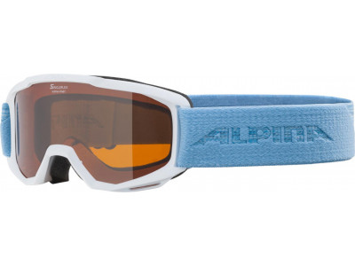 Alpina lyžiarske okuliare detské PINEY bielo-belasé