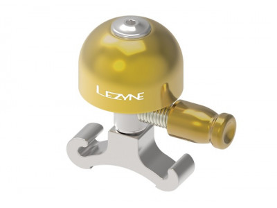 Lezyne Classic Brass Bell Kleine gold-silberne Glocke