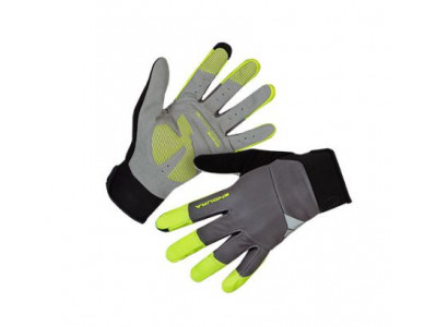 Endura Windchill-Handschuhe, Hi-Viz-Gelb