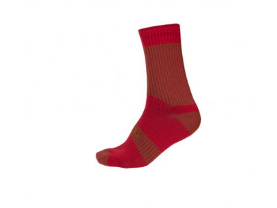 Endura Hummvee II Waterproof ponožky, červená