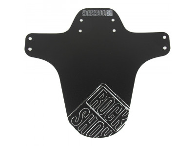 RockShox AM Fender Vorderschutzblech, schwarz/schwarz gezeichnetes Logo