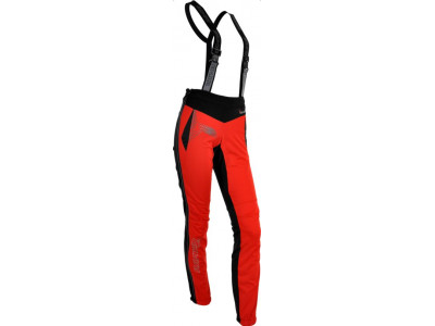 Damskie spodnie softshell SILVINI Pro Forma WP 323 w kolorze czerwonym