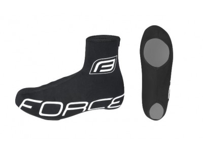 Force Lycra Thermo insulated shoe covers black
