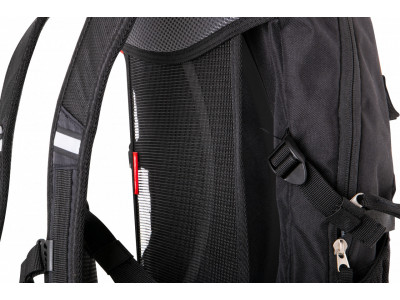 FORCE Grade backpack, 22 l + 2 l hydration pack, black