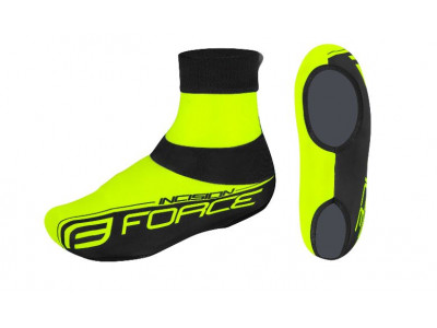 FORCE Incision sneaker covers fluo/black