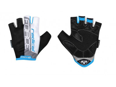 Force Radical rukavice čierna / biela / modrá 