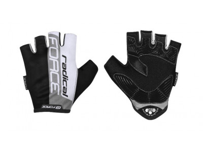 FORCE Radical Handschuhe, grau/weiß/schwarz