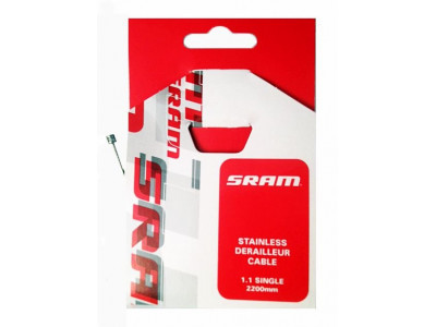 Sram steel shift cable 1.1, length 3100 mm for TT and Tandem, 1pc