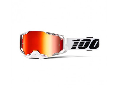100% Armega MX/MTB brýle Lightsaber/Red Mirror Lens