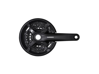 Shimano Altus FC-MT210 cranks, 175 mm, 40/30/22T, 3x9, two-piece, with cover, without bearing