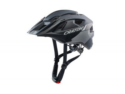 CRATONI ALLRIDE Helm schwarz - grau matt, Modell 2021
