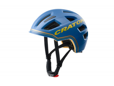 CRATONI C-PURE helma modrá - zlatá matná
