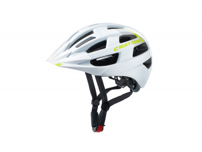 CRATONI VELO-X helma bílá-limetková, model 2021