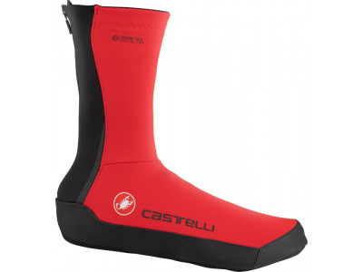 Castelli Intenso Unlimited shoe covers, red