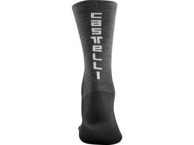 Castelli BANDITO WOOL 18 Socken, schwarz