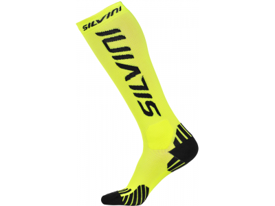 SILVINI Casalone compression socks neon/black
