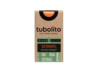 Tubolito TUBO CX/Gravel 700 x 32 - 50C tube, Presta 60 mm
