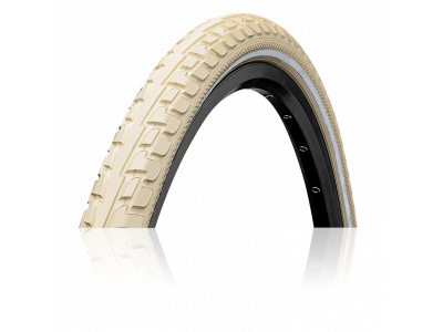 Continental RIDE Tour 26&quot;x1,75, drutowa, kremowy/z odblaskiem