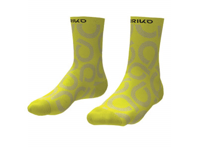 Briko HIGH SOCKS 16CM XN cyklistické ponožky žlté