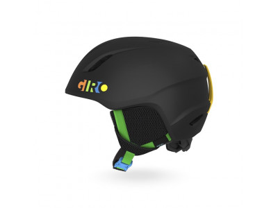 Giro Launch Mat Black/Party Blocks children&#39;s ski helmet