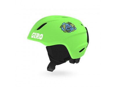 GIRO Launch detská prilba, Mat Bright Green/Lilnugs