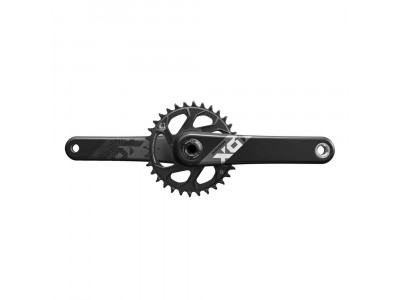Sram Cranks X01 Eagle BB30AI for Cannondale, 170mm with 30z X-SYNC 2, Black 1x12