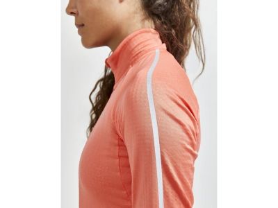 Koszulka rowerowa damska CRAFT Ideal Thermal, pomarańczowo-różowa