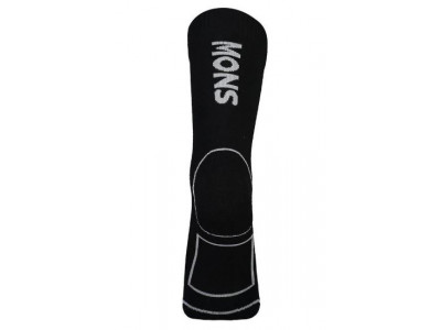 Mons Royale Tech Bike 2.0 dámské ponožky, black/grey